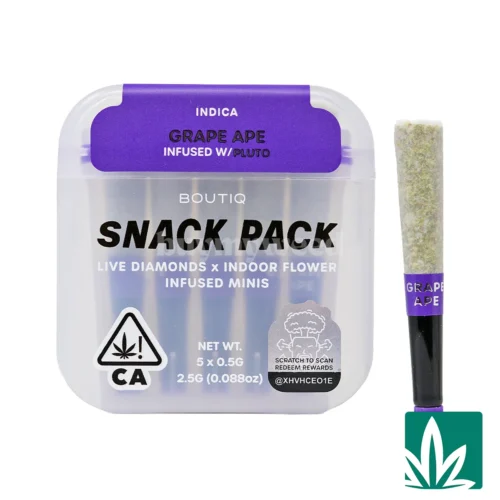 Boutiq Snack Pack (2.5g) - Grape Ape