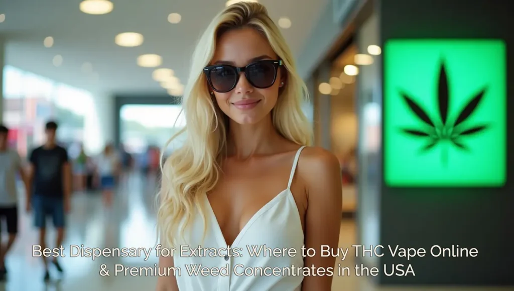 Best Dispensary for Extracts Where to Buy THC Vape Online & Premium Weed Concentrates in the USA (2026 Guide)