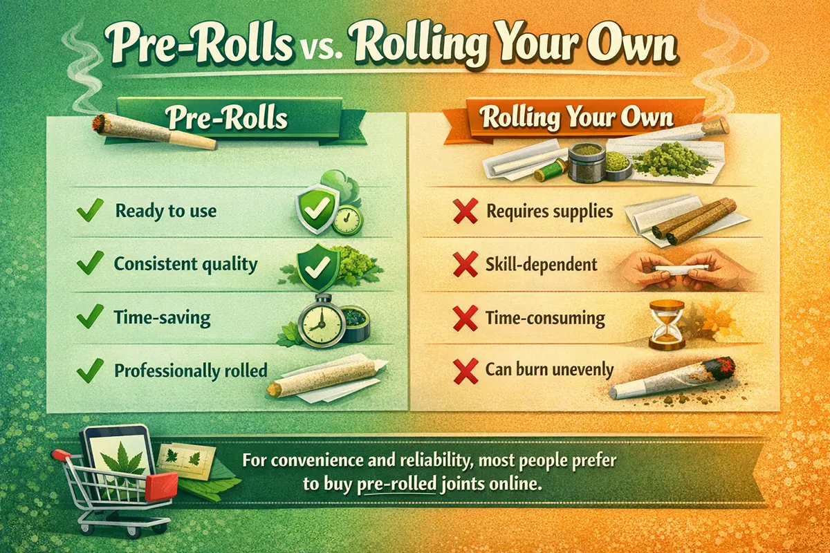 Pre-Rolls vs. Rolling Your Own Which Is Better
