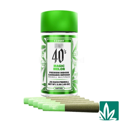 STZY 40's Pre roll Joints (2.5g) - Magic Melon