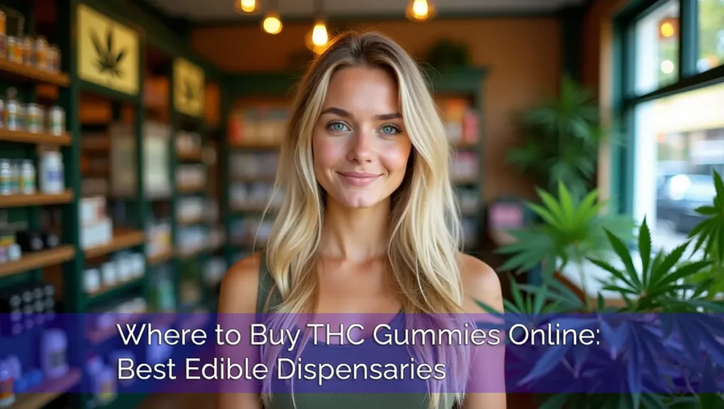 Where to Buy THC Gummies Online Best Edible Dispensaries