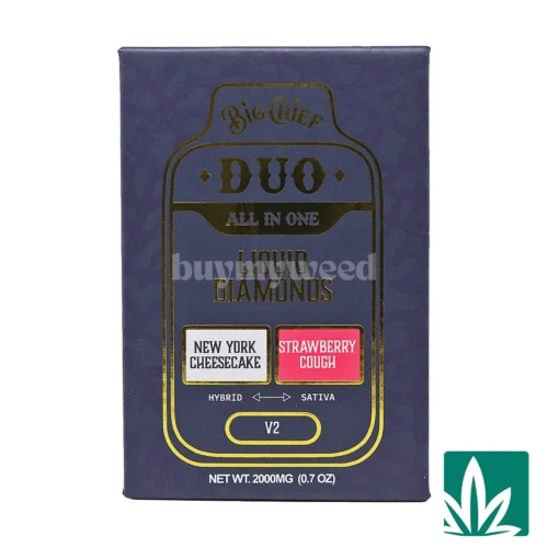 Big Chief Duo All in One 2g - New York Cheesecake x Strawberry Cough