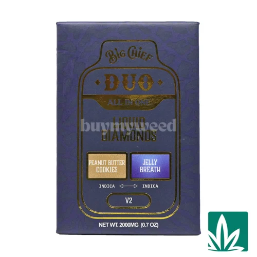 Big Chief Duo All in One 2g - Peanut Butter Cookies x Jelly Breath