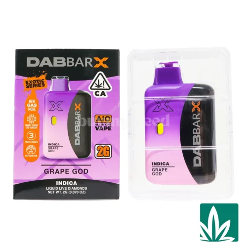 Dab Bar X AIO (2g) - Grape God