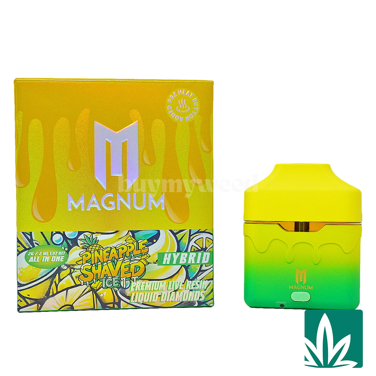 Magnum Dispo (2g) - Pineapple Shaved Ice