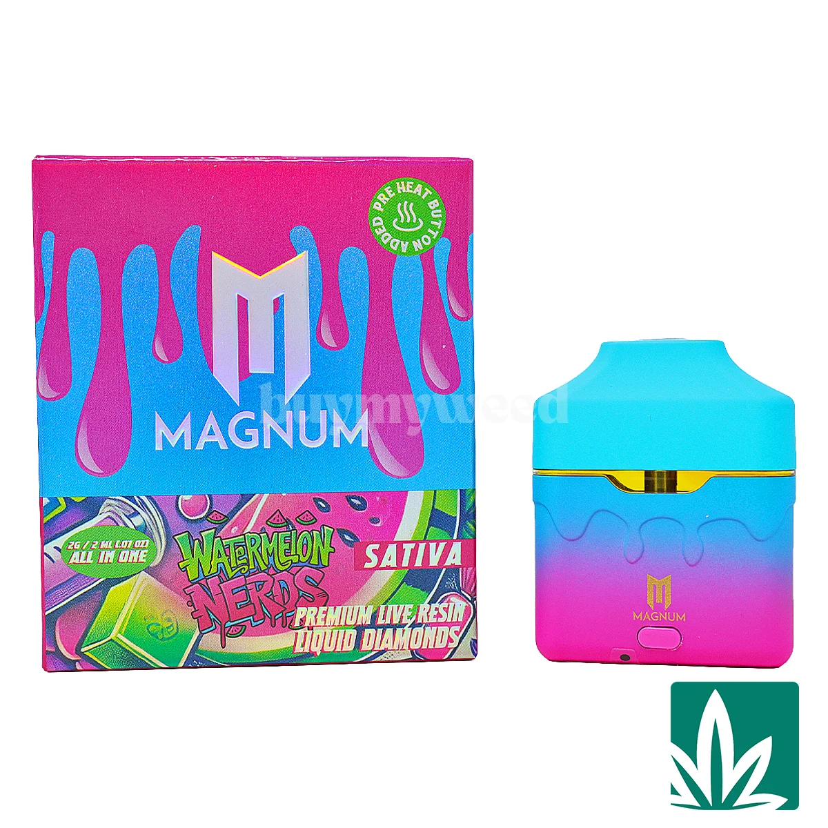 Magnum Dispo (2g) - Watermelon Nerds