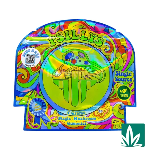 Psillys Magic Mushroom Gummies (4g) - Blue Razz