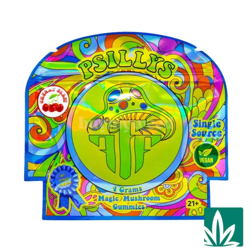 Psillys Magic Mushroom Gummies (4g) - Cherry Blast