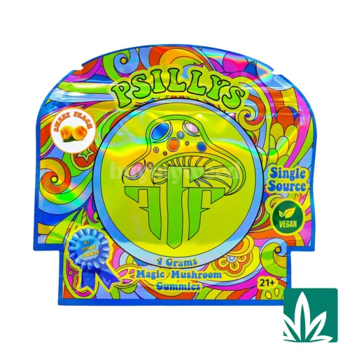 Psillys Magic Mushroom Gummies (4g) - Sweet Peach
