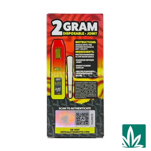 Stoner Stix Dispo (2g) - Cherry Lemonz - 2