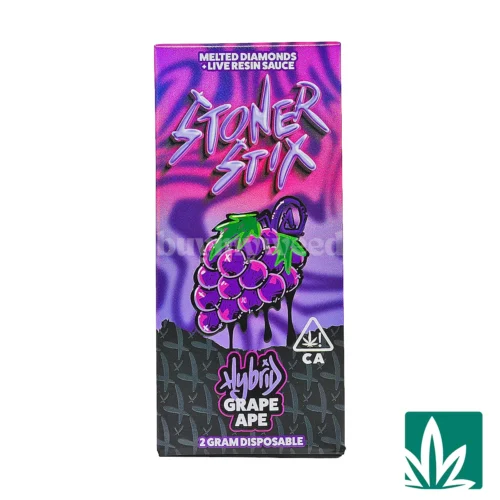 Stoner Stix Dispo (2g) - Grape Ape - 1