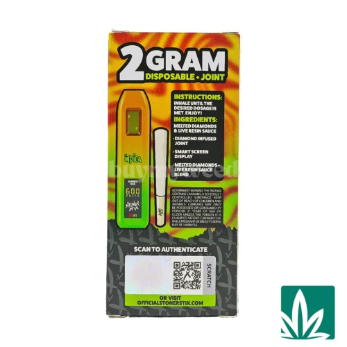 Stoner Stix Dispo (2g) - Gumbo Gas - 2