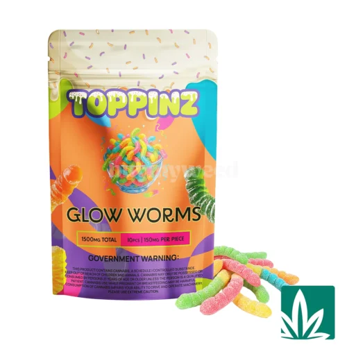 Toppinz Gummies 1500mg - Glow Worms