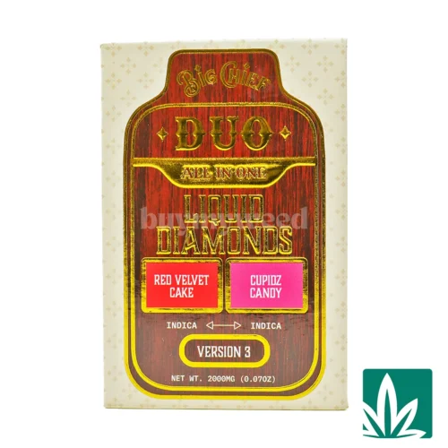 Big Chief Duo All in One 2g - Red Velvet Cake x Cupidz Candy