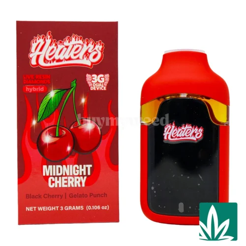 Heaters Live Resin Diamond Dual Dispo (3g) - Midnight Cherry