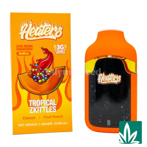 Heaters Live Resin Diamond Dual Dispo (3g) - Tropical Zkittles