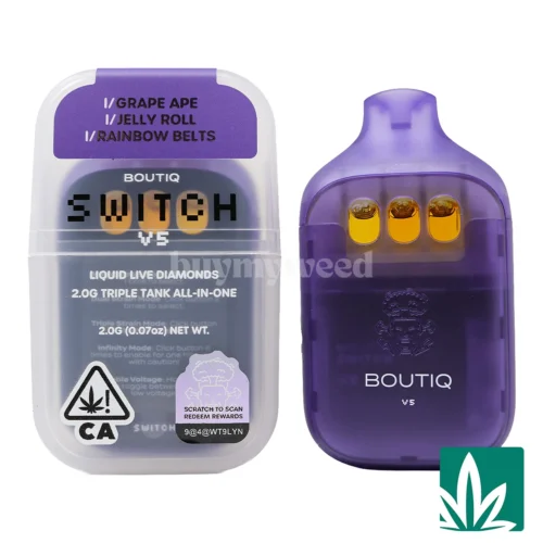 Boutiq Switch V5 (2g) - Grape Ape x Jelly Roll x Rainbow Belts