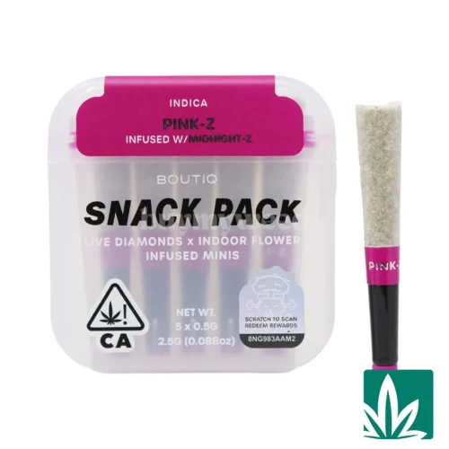 Boutiq Snack Pack (2.5g) - Pink Z Infused With Midnight Z