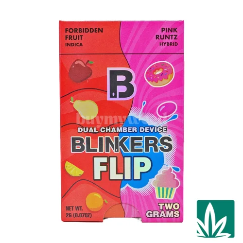 Blinkers Flip Dual Chamber Disposable (2g) - Forbidden Fruit x Pink Runtz