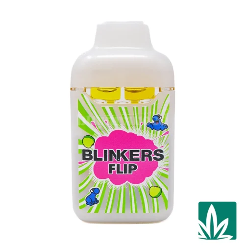 Blinkers Flip Dual Chamber Disposable (2g) - Green Apple Diesel x Blue Nerdz - 2