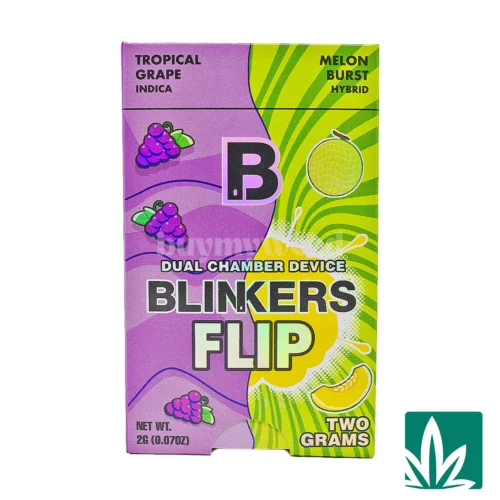 Blinkers Flip Dual Chamber Disposable (2g) - Tropical Grape x Melon Burst