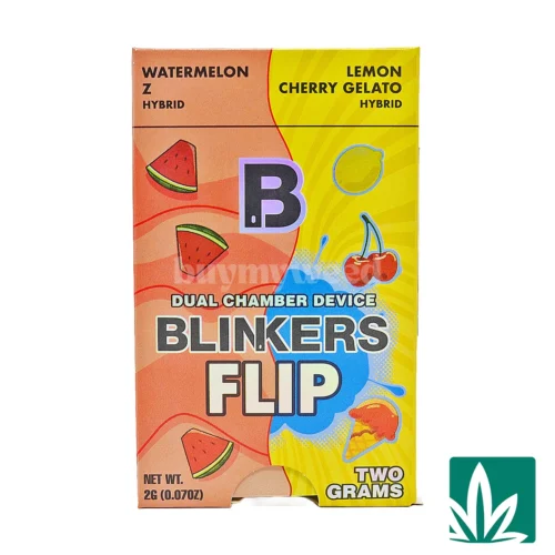 Blinkers Flip Dual Chamber Disposable (2g) - Watermelon Z x Lemon Cherry Gelato