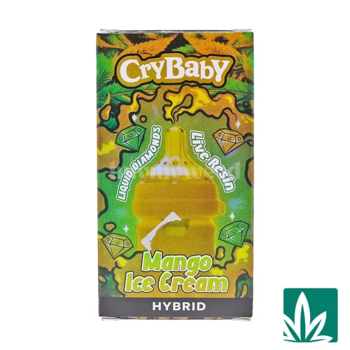Crybaby Disposable Bottle Edition (2g) - Mango Ice Cream