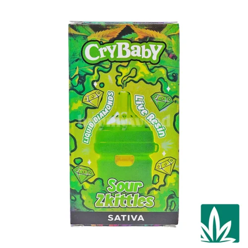 Crybaby Disposable Bottle Edition (2g) - Sour Zkittles