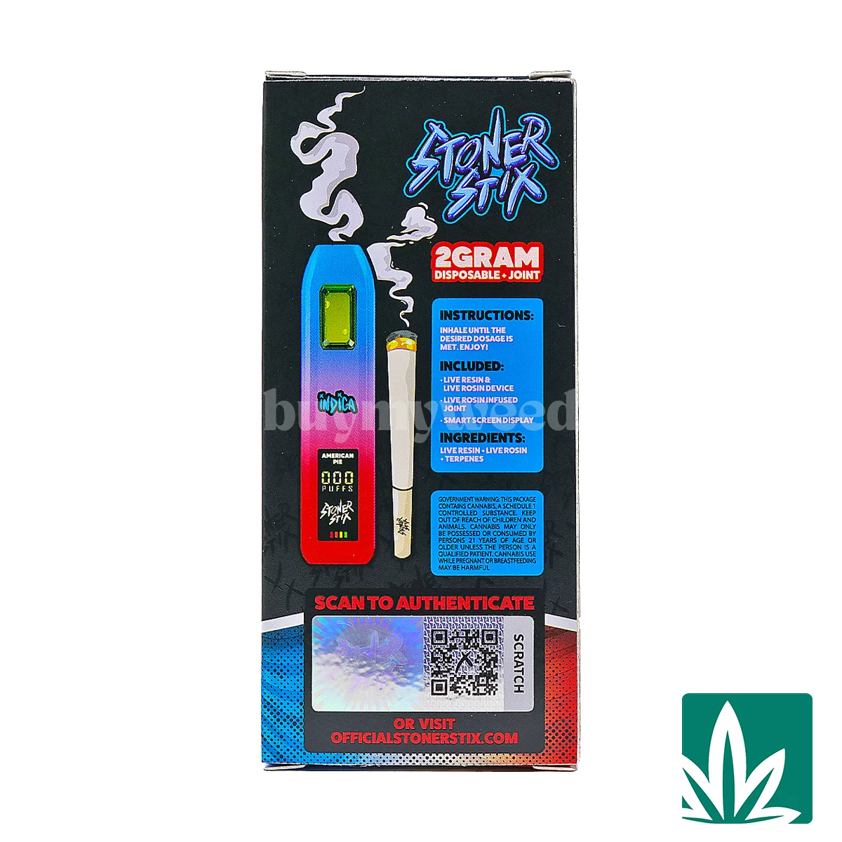 Stoner Stix Dispo (2g) - Image 4