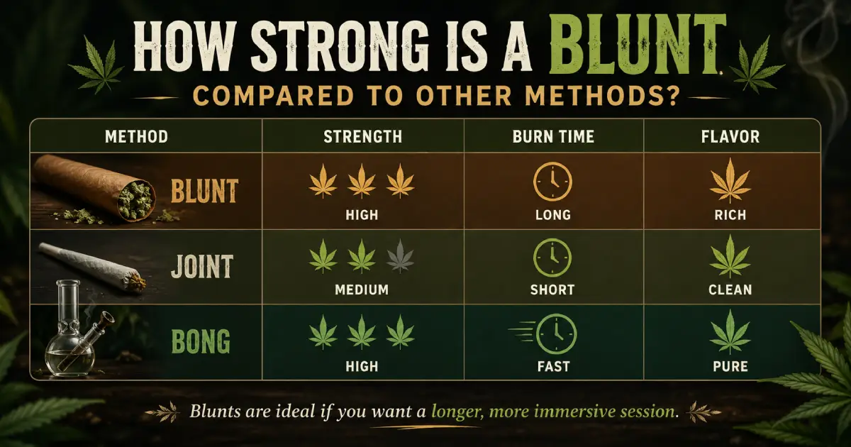 How Strong Is a Blunt Compared to Other Methods