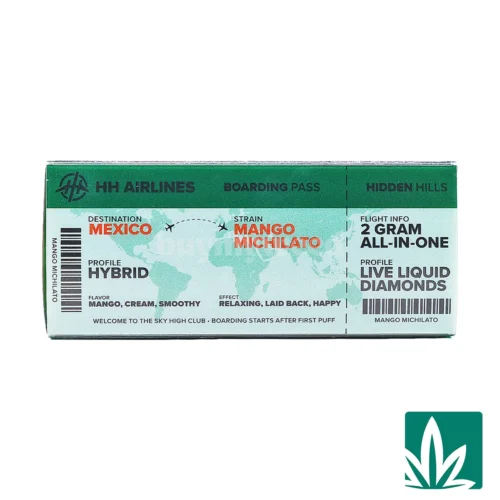 Hidden Hills Live Liquid Diamonds AIO (2g) - Mango Michilato - 1