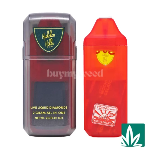 Hidden Hills Live Liquid Diamonds AIO (2g) - Mochi Gelato