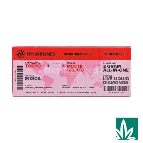 Hidden Hills Live Liquid Diamonds AIO (2g) - Mochi Gelato - 1