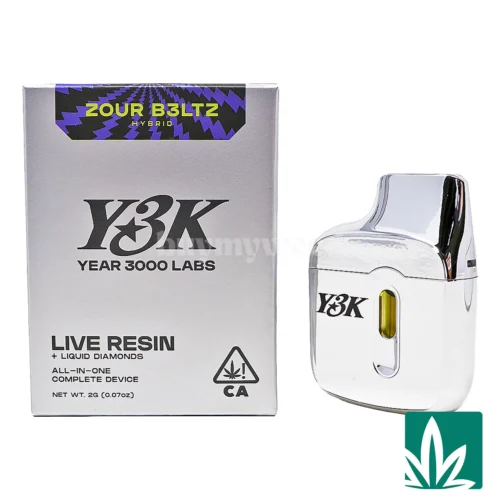 Y3K Live Resin Liquid Diamonds AIO (2g) - ZOUR B3LTZ