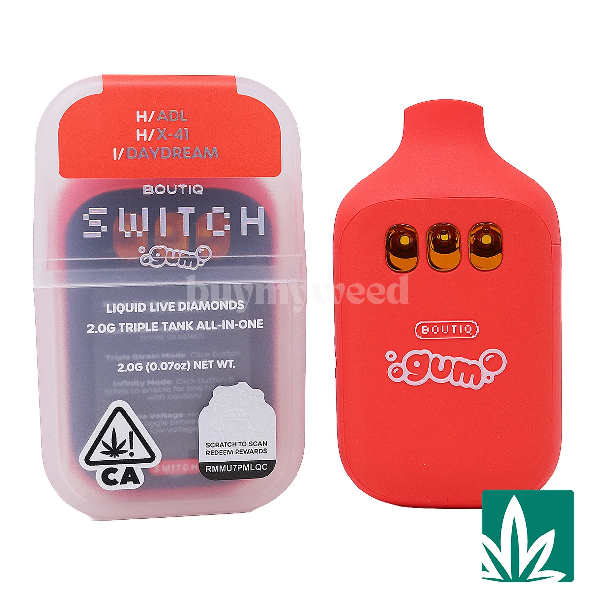 Boutiq Switch GUM (2g) - ADL x X-41 x Daydream