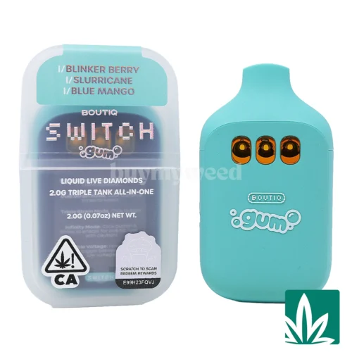 Boutiq Switch GUM (2g) - Blinker Berry x Slurricane x Blue Mango