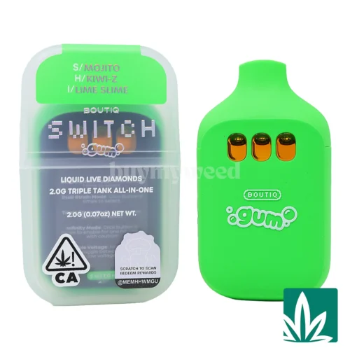 Boutiq Switch GUM (2g) - Mojito x Kiwi-Z x Lime Slime