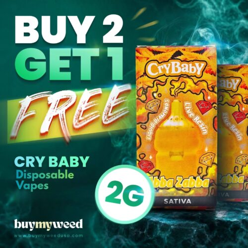CryBaby Disposable Vapes - Buy 2 Get 1 FREE!