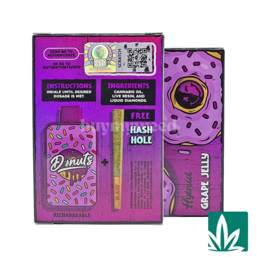 Fryd Donuts Disposable (2g) - Grape Jelly - 2