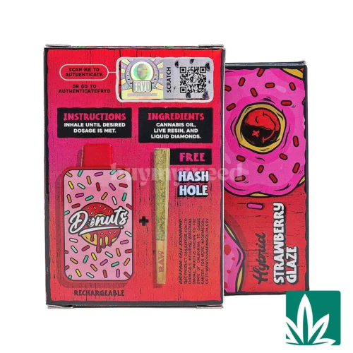 Fryd Donuts Disposable (2g) - Strawberry Glaze - 2