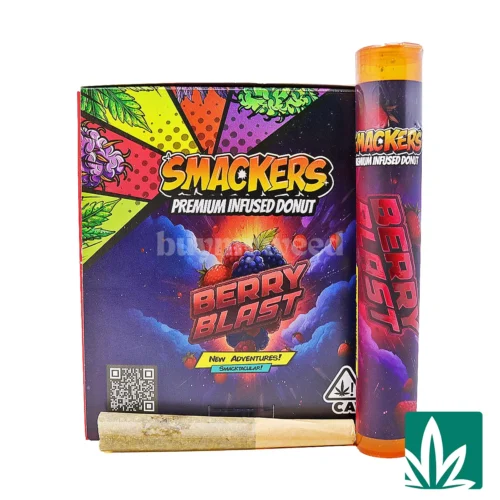 Smackers Premium Infused Donut Preroll (1g) - Berry Blast (I)