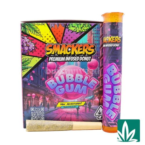 Smackers Premium Infused Donut Preroll (1g) - Bubble Gum (I)
