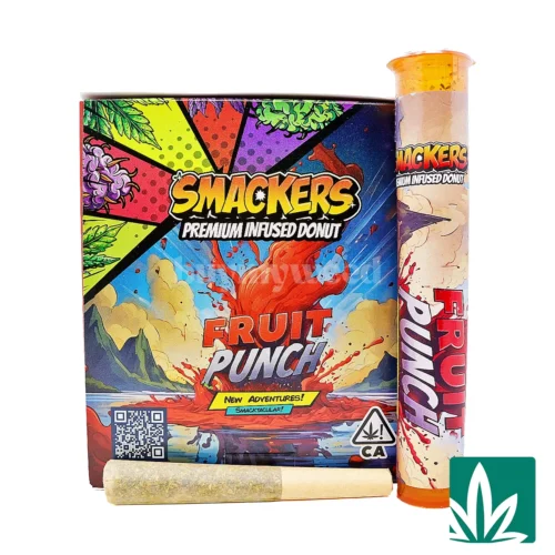 Smackers Premium Infused Donut Preroll (1g) - Fruit Punch (S)