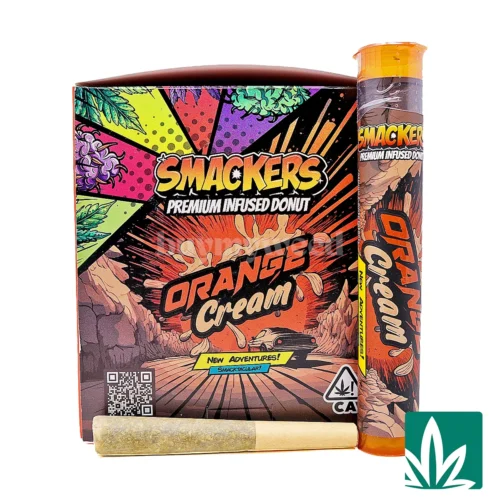 Smackers Premium Infused Donut Preroll (1g) - Orange Cream (H)