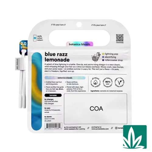 Turn Botanica Blends AIO (2g) - Blue Razz Lemonade - 2