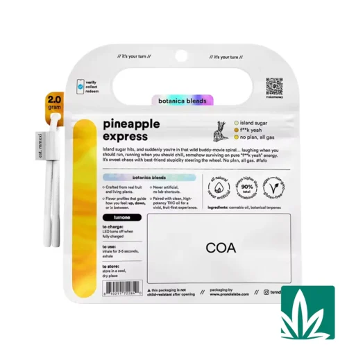 Turn Botanica Blends AIO (2g) - Pineapple Express - 2