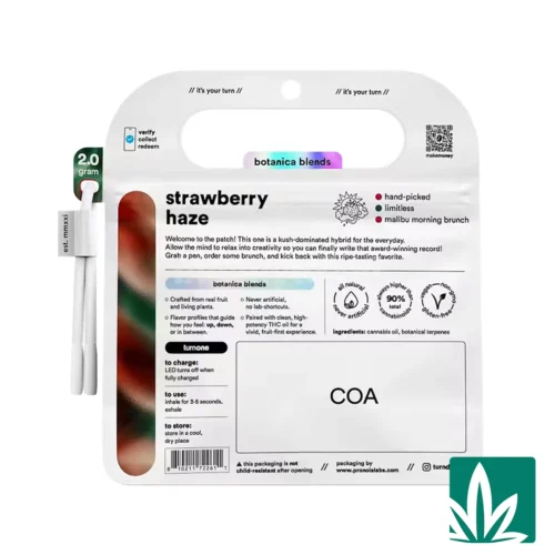 Turn Botanica Blends AIO (2g) - Strawberry Haze - 2
