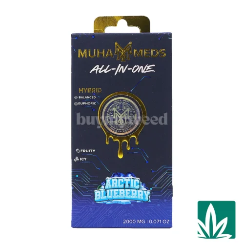 Muha Meds Golden Hour AIO (2g) - Arctic Blueberry