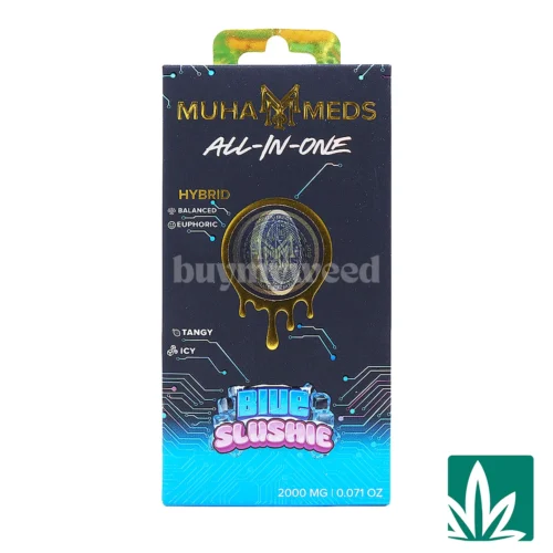 Muha Meds Golden Hour AIO (2g) - Blue Slushie