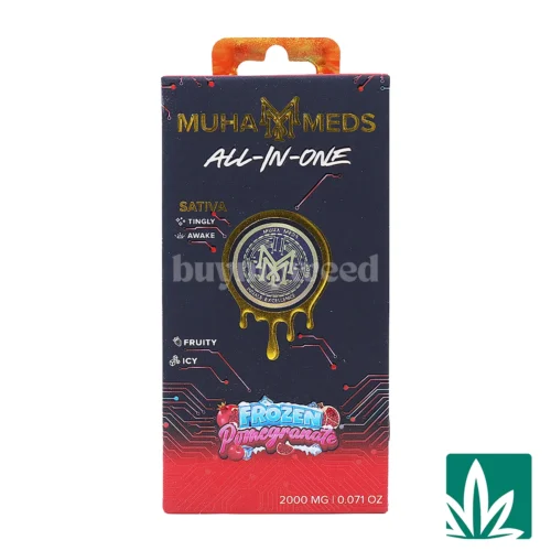 Muha Meds Golden Hour AIO (2g) - Frozen Pomegranate